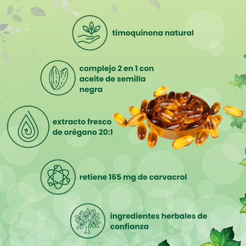 Oregano Oil with Black Seed Oil