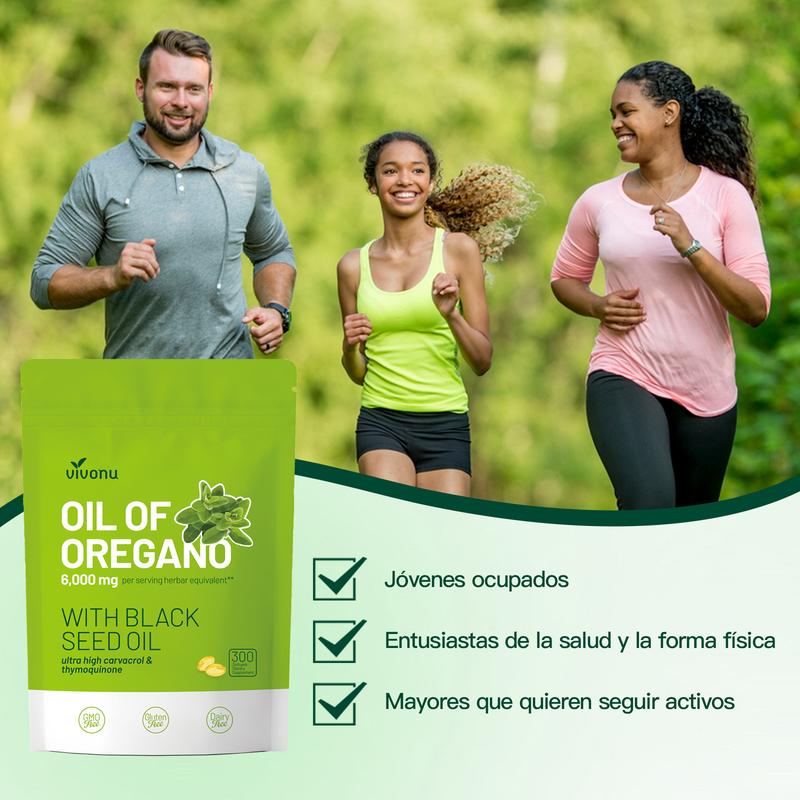 Oregano Oil with Black Seed Oil
