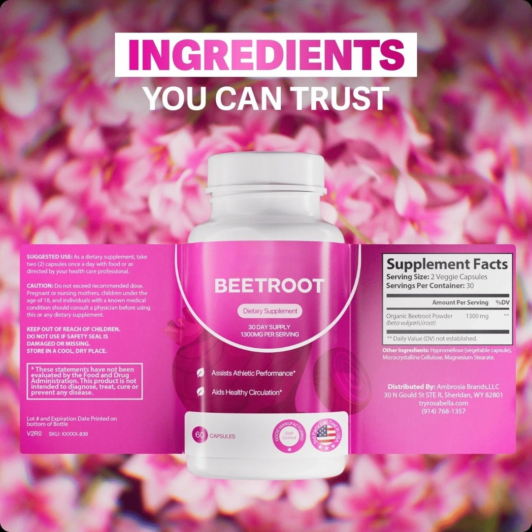 Azenvia® Organic Beet Root Capsules
