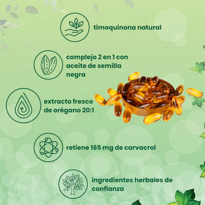 Oregano Oil with Black Seed Oil