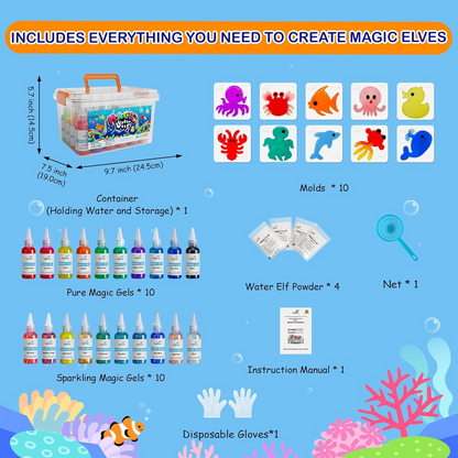 Kiditos Magic Water Elf Toy Kit