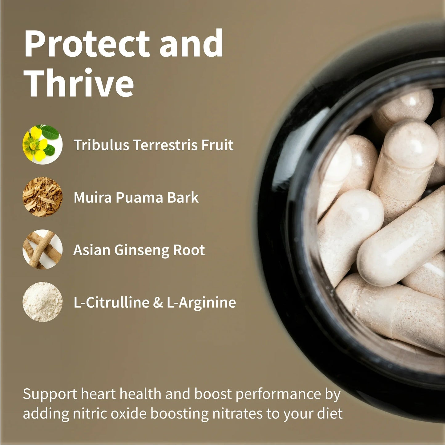 INOVA Supplements Prostate Health + Nitric Oxide Combo